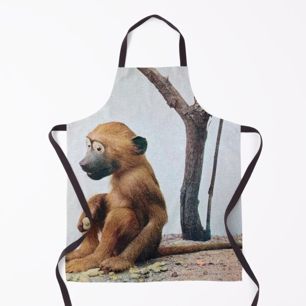 Item preview, Badly Taxidermied Baboon Infant designed and sold by redoARTstore.