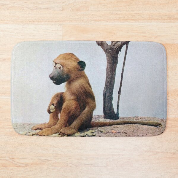 Item preview, Badly Taxidermied Baboon Infant designed and sold by redoARTstore.
