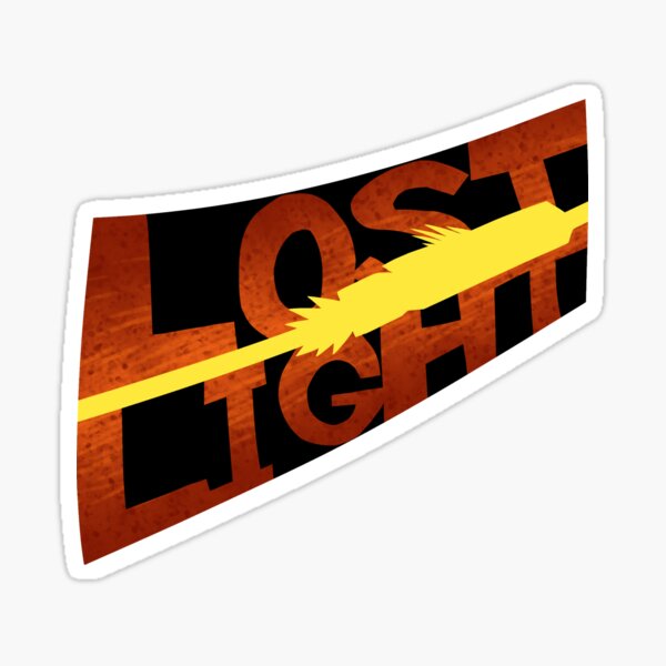 "Lost Light Logo" Sticker for Sale by GreenFlareWorks | Redbubble