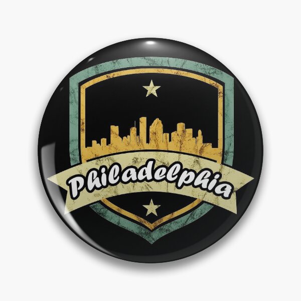 Item preview, Philadelphia Skyline Emblem Pennsylvania designed and sold by titanosdesign.