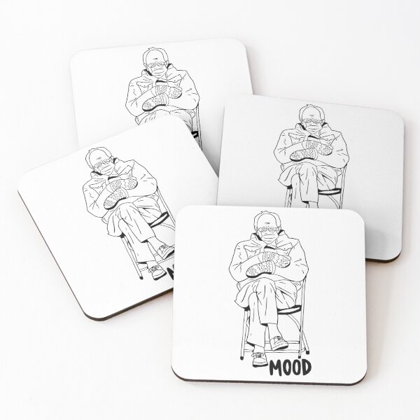 Item preview, Bernie Sanders Folding Black and white designed and sold by Digs21.