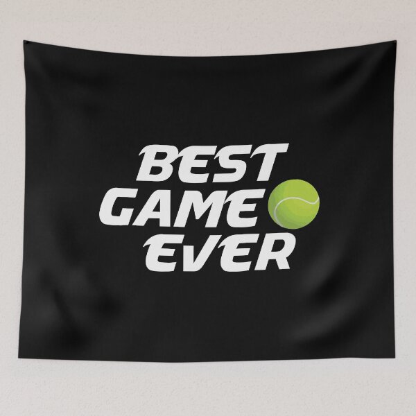 Item preview, Best game ever - cool athletic tennis tees. designed and sold by PrintPress.