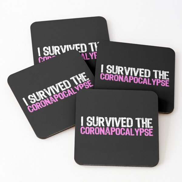 Item preview, I Survived The Coronapocalypse designed and sold by The "I Love Everything" Shop.