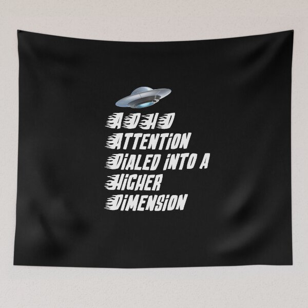 Item preview, ADHD pun designed and sold by NomiBee.