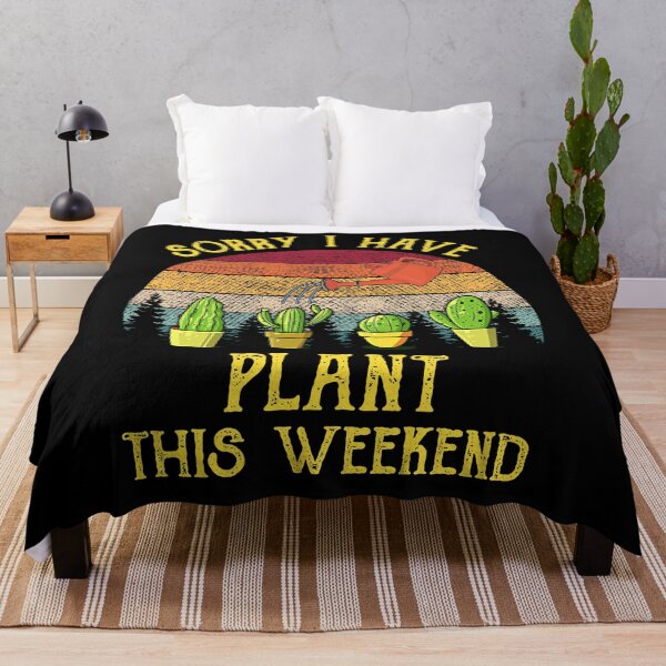 Item preview, Sorry I Have Plant This Weekend Retro Vintage Gardener Lady Gift  designed and sold by Skechers7654.