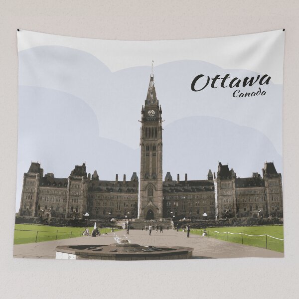Item preview, Parliament Hill Ottawa Canada designed and sold by TheJoeyStudio.