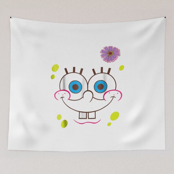 Aperçu de l'œuvre Spongebob SquarePants Fleur Visage créée et vendue par Fabienbittencou.