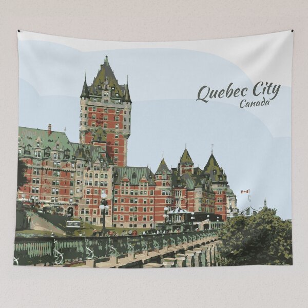 Item preview, Quebec City Chateau Frontenac Canada designed and sold by TheJoeyStudio.