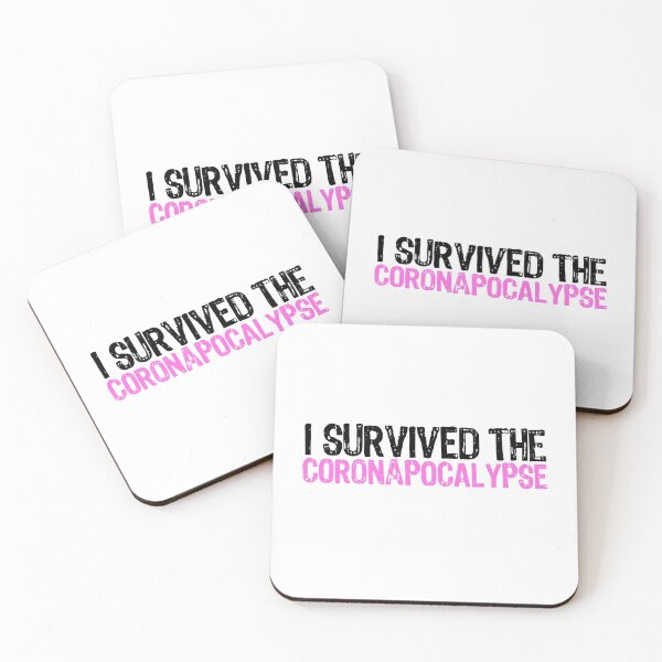 Item preview, I Survived The Coronapocalypse designed and sold by The "I Love Everything" Shop.