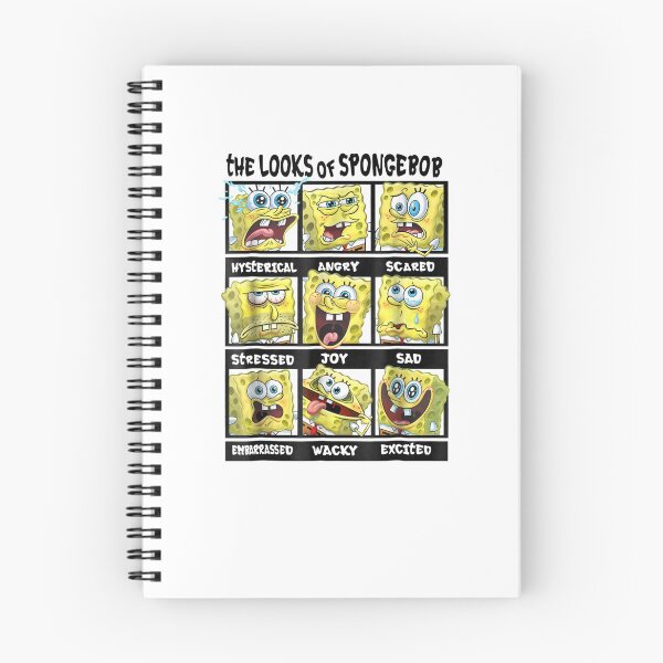 Item preview, Spongebob SquarePants Multiple Looks Emotions designed and sold by Fabienbittencou.