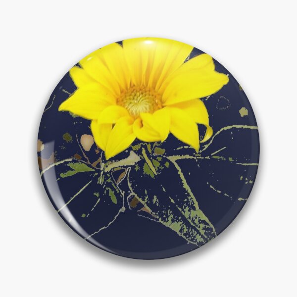Item preview, Rogue Sunflower on Blue designed and sold by DianeBP.