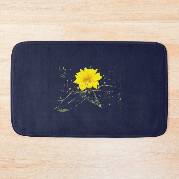 Item preview, Rogue Sunflower on Blue designed and sold by DianeBP.