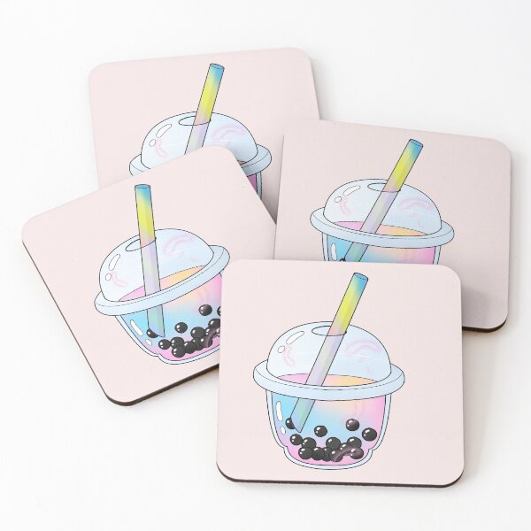 Item preview, Cute Rainbow Boba designed and sold by Snowfly Studio.
