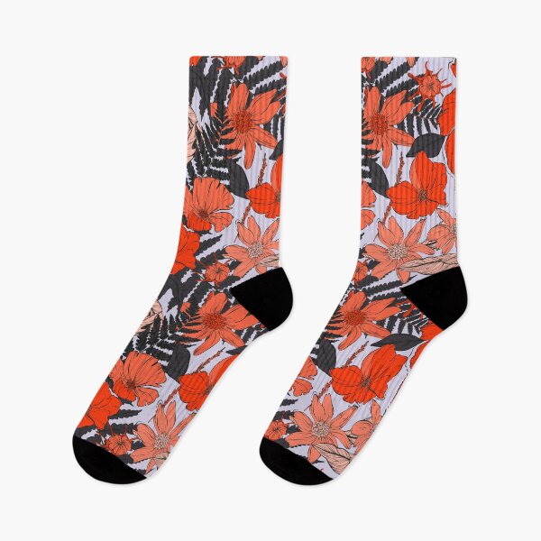 Item preview, Red poppy bloom farmhouse designed and sold by Milatoo.