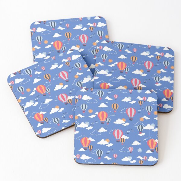 Item preview, Hot Air Balloon in the Blue Sky Pattern designed and sold by FlinArt.