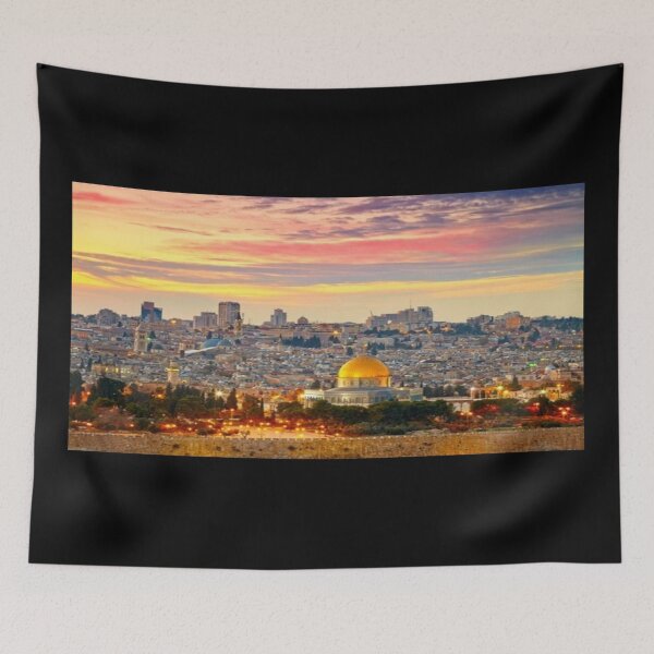 Item preview, Jerusalem City Sun Rise designed and sold by PalestineWorld.