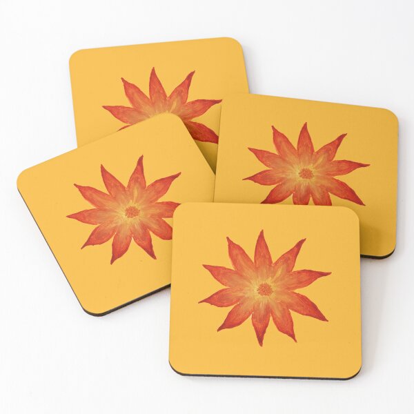 Item preview, Orange Spikes Sun Flower designed and sold by JeysArtDesign.