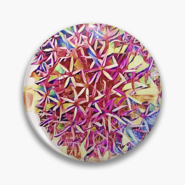 Item preview, Allium Giganteum Cascading Flowers Abstract designed and sold by Capuletdesigns.