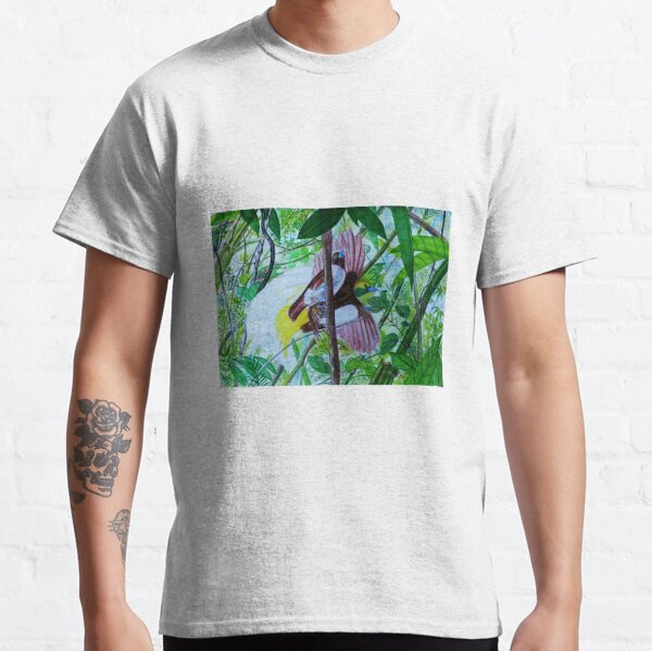 Paradise Birds in Watercolor Classic T-Shirt