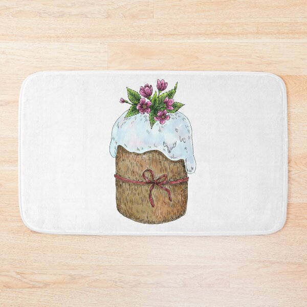 Item preview, Easter cake watercolor painting designed and sold by Yovin11.
