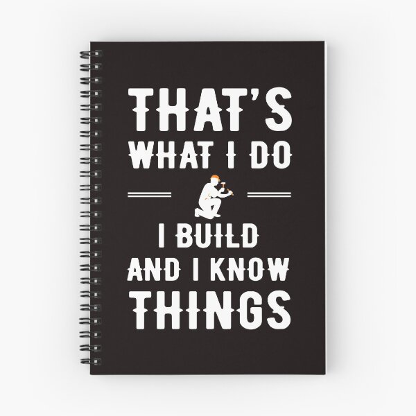 Item preview, That's What I Do I Build And I Know Things, stonemasonry, Funny Stonemason, Stonemason Quote designed and sold by Aerial Addicts.