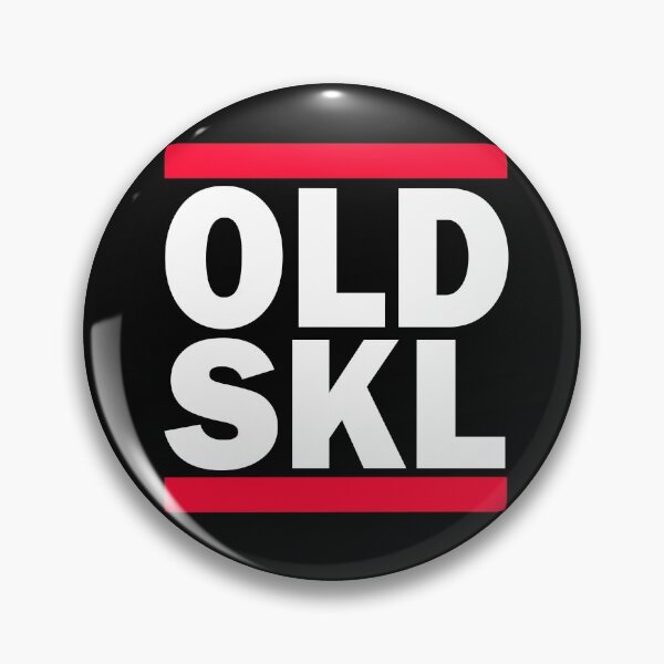 Item preview, OLD SKOOL White Letters designed and sold by Walter73.