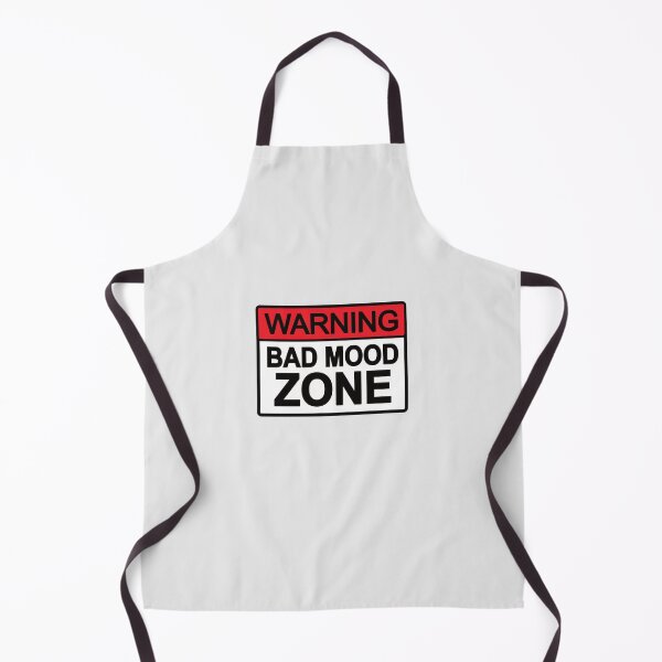Item preview, Warning: Bad Mood Zone designed and sold by Zentropik.