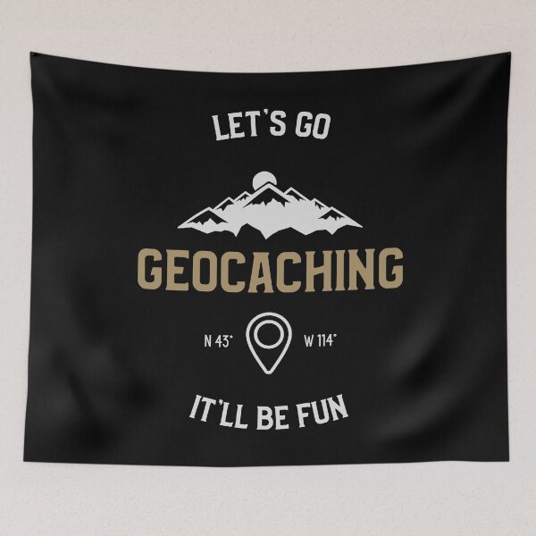 Item preview, Let's Go Geocaching  designed and sold by OldCamp.
