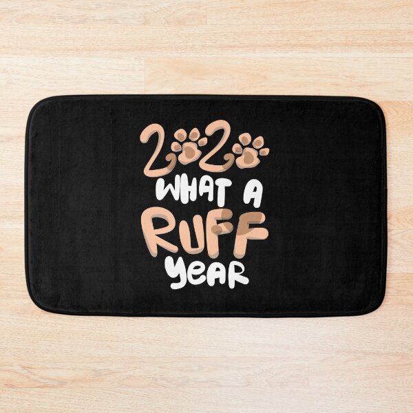 Item preview, 2020 What A Ruff Year Dog Paw Gift designed and sold by TTFMerch.