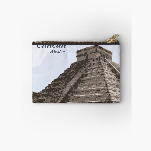 Item preview, Mayan Pyramid Cancun Mexico designed and sold by TheJoeyStudio.
