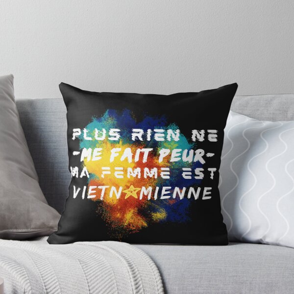 Aperçu de l'œuvre Plus rien ne me fait peur ma femme est vietnamienne créée et vendue par BaTeeArt.