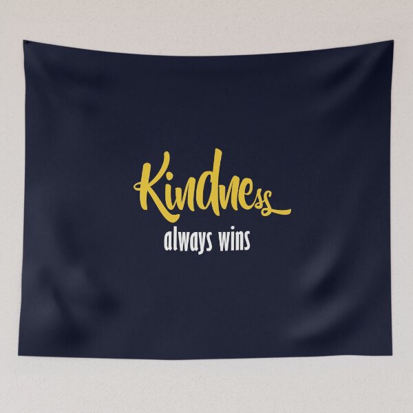 Item preview, Kindness always WINS designed and sold by Mqyou.