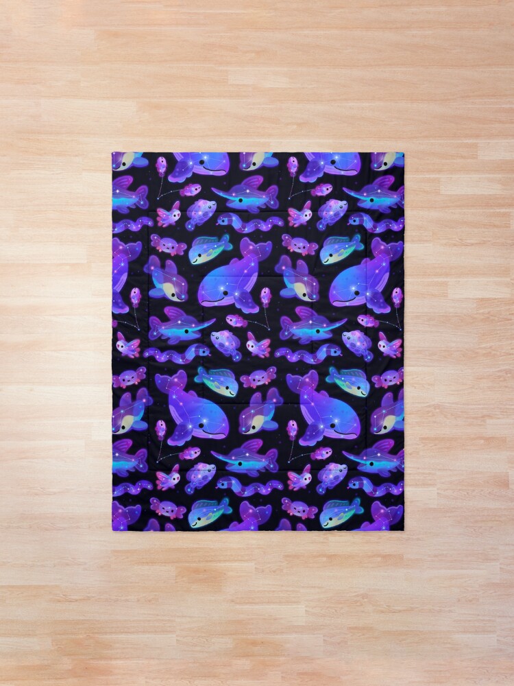 Alternate view of Ocean constellations Comforter