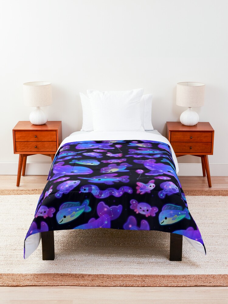 Alternate view of Ocean constellations Comforter