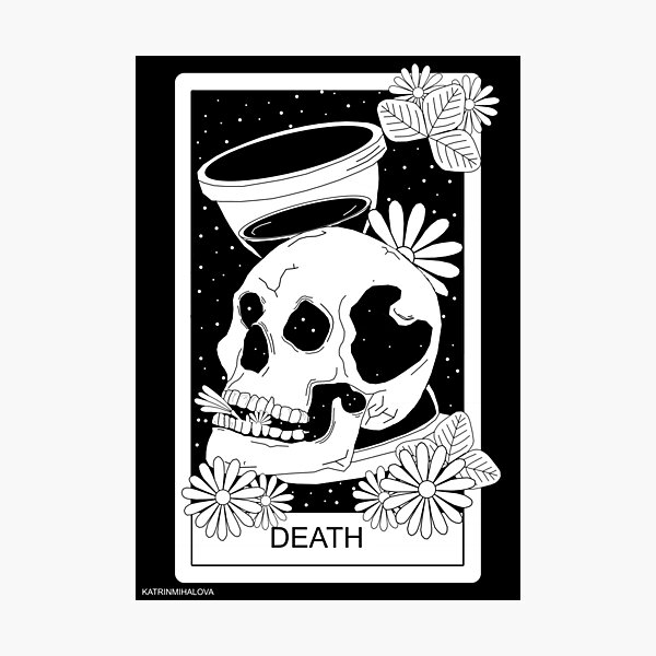 Item preview, Muerte en blanco y negro designed and sold by KatrinMx.