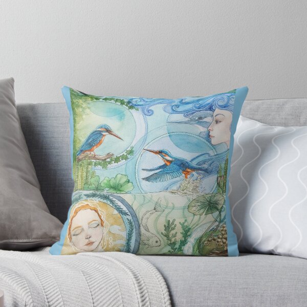 Item preview, dreaming of kingfishers designed and sold by studiovanharte.