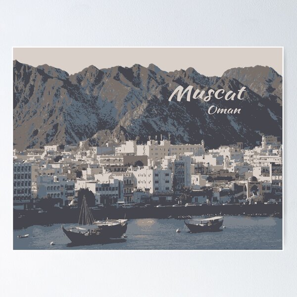 Item preview, Muscat Oman designed and sold by TheJoeyStudio.