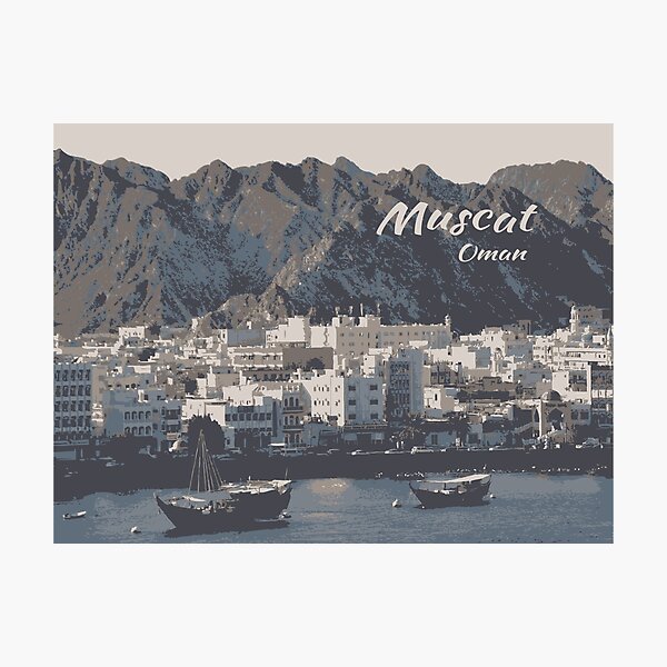 Item preview, Muscat Oman designed and sold by TheJoeyStudio.