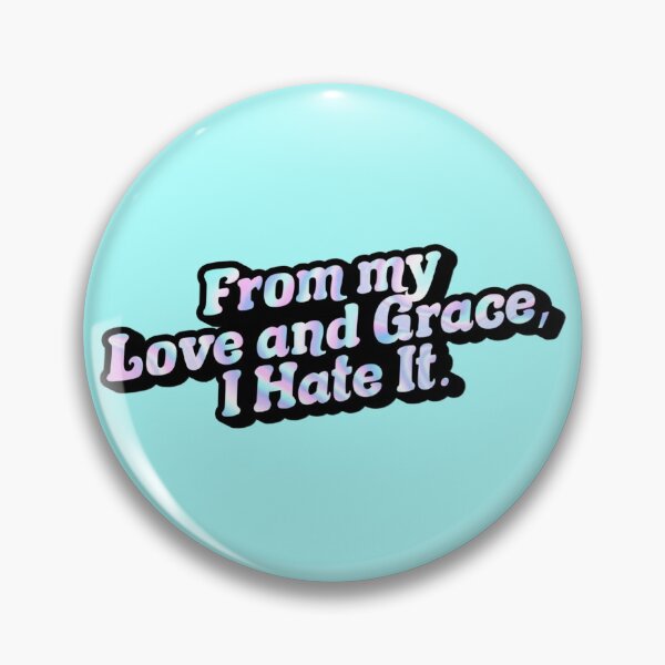 Item preview, Sarcasm Phrase - From my Love and Grace designed and sold by artsycore.