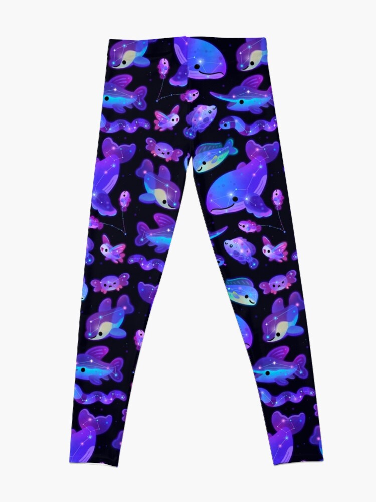 Alternate view of Ocean constellations Leggings