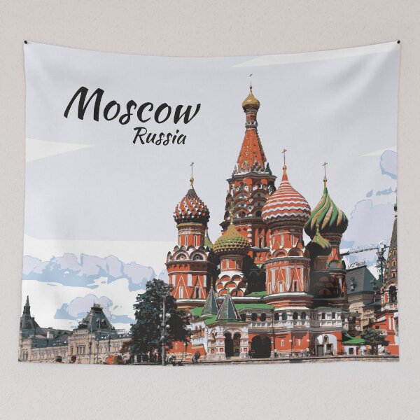 Item preview, St. Basil's Cathedral Moscow Russia designed and sold by TheJoeyStudio.