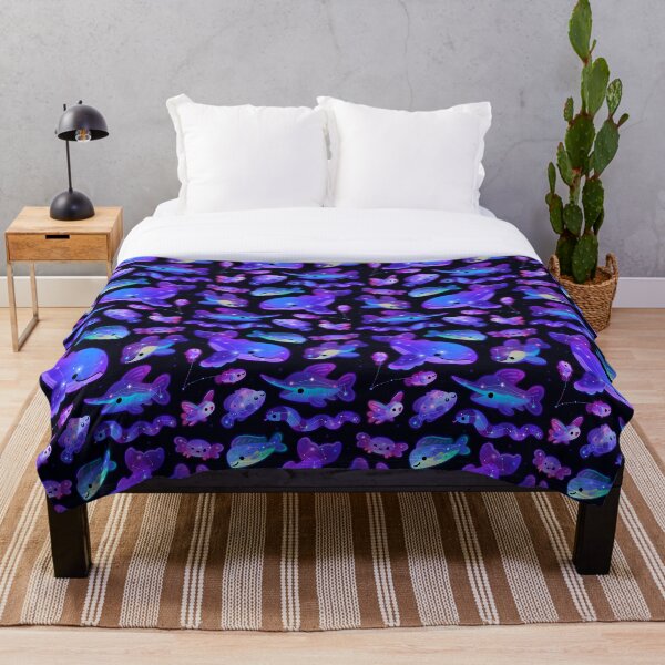 Ocean constellations Throw Blanket