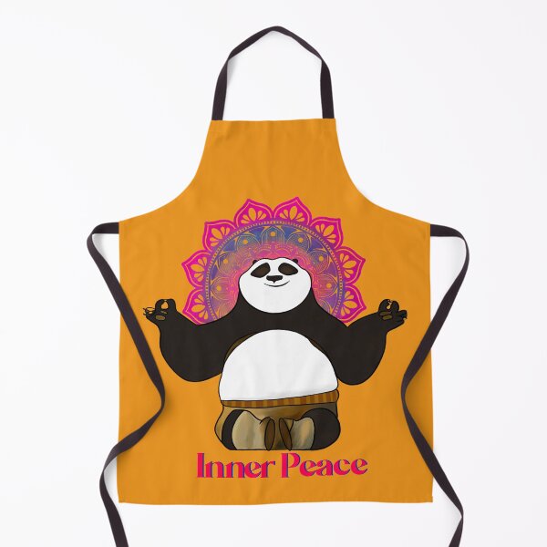 Item preview, Cute Yogi Kung Fu Panda Bear- Meditate designed and sold by DizaArts.