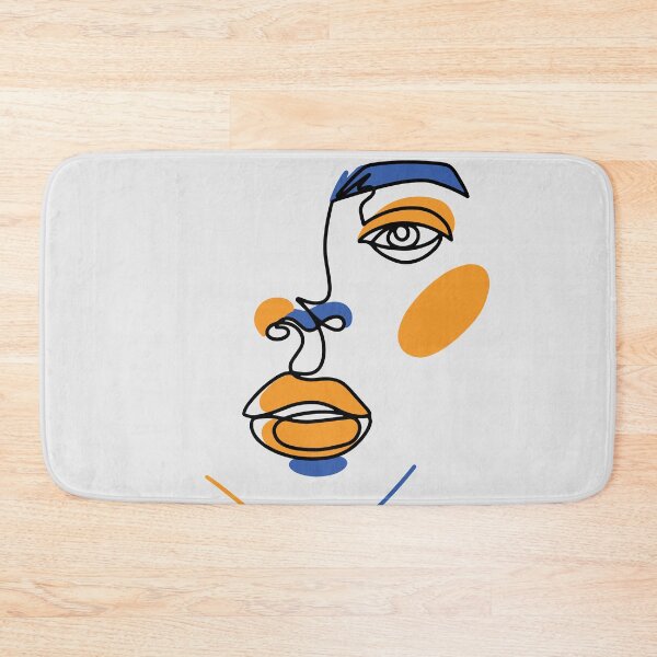 Item preview, Handdrawing Woman Face girl drawing abstract pink abstractface oneline onelinedrawing, designed and sold by Queengood.