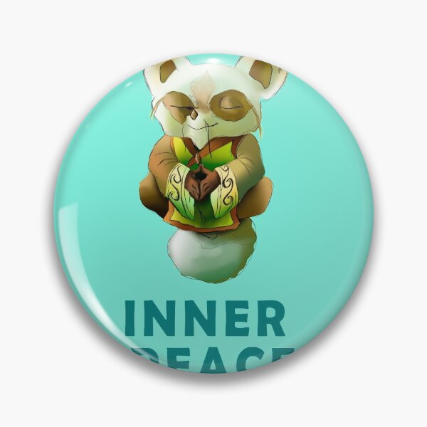 Item preview, Master Shifu kunfu panda Inner peace graphics print designed and sold by Peace-of-mind.