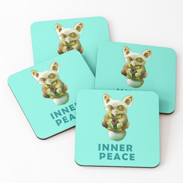 Item preview, Master Shifu kunfu panda Inner peace graphics print designed and sold by PLANT LOVER'S PARADISE.