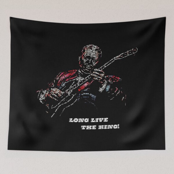 Item preview, The Blues King Titles - Long Live The King - Blues Guitar Art designed and sold by Strawbery-Drive.