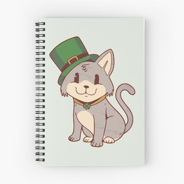 Item preview, Leprechaun Kitty Cat designed and sold by Graphix-Space.
