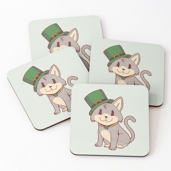 Item preview, Leprechaun Kitty Cat designed and sold by Graphix-Space.