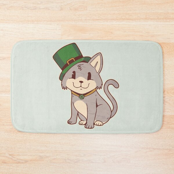 Item preview, Leprechaun Kitty Cat designed and sold by Graphix-Space.